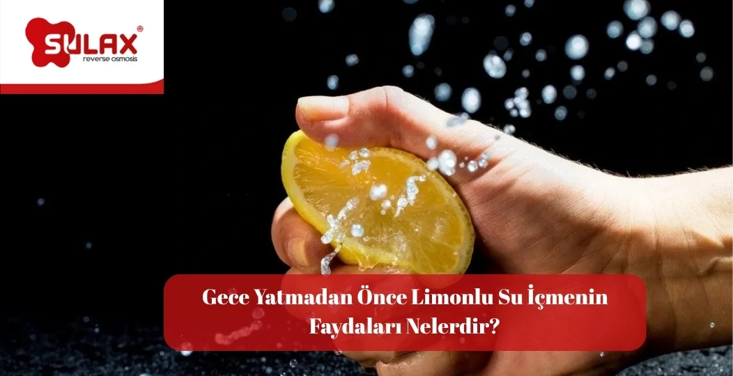 Gece Yatmadan Once Limonlu Su Icmenin Faydalari