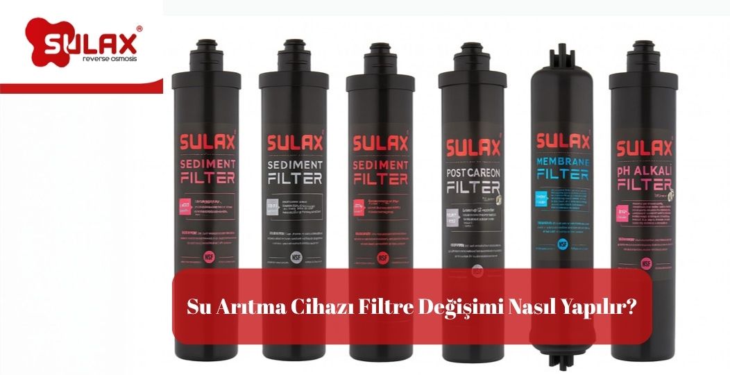 Su Aritma Cihazi Filtresi Degisimi Nasil Yapilir